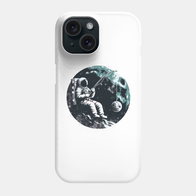 Funny Astronaut Phone Case by Vehicles-Art