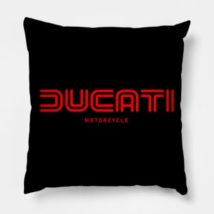 Classic Ducati Moto Pillow