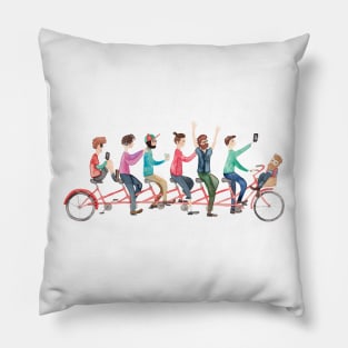 Bike Ride Pillow