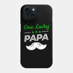 One Lucky Papa Phone Case