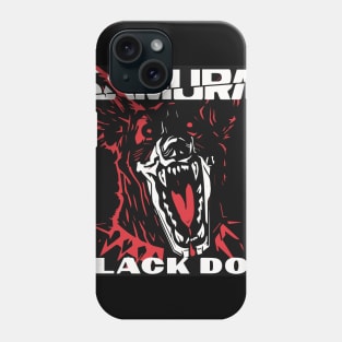 Black Dog Phone Case