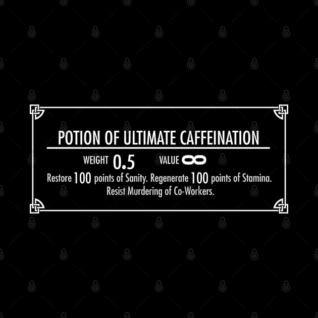 Potion of Ultimate Caffeination by AngryMongoAff