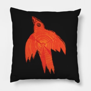 Bird of fire Pillow