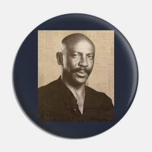 VINTAGE louis gossett jr Post-mortem Pin