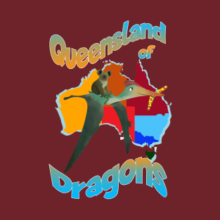 Queensland Dragons Pterodactyl T-Shirt