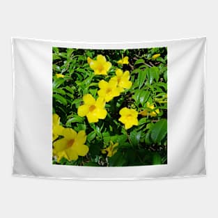 Yellow flowers Tapestry