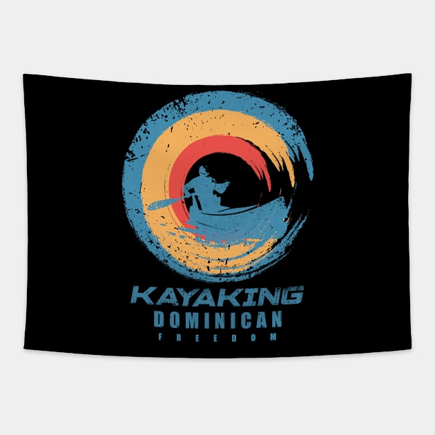 dominican Kayak Adventure Tapestry by SerenityByAlex