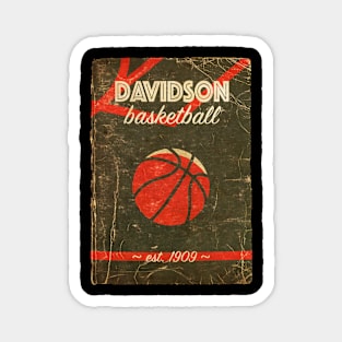 COVER SPORT - SPORT ILLUSTRATED - DAVIDSON BASKETBALL 1909 Magnet