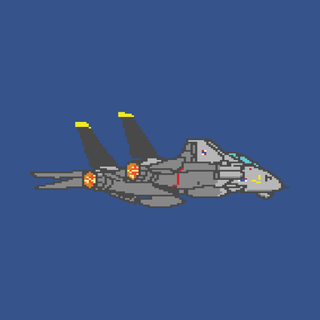 8-bit Tomcat by Echo9Studio