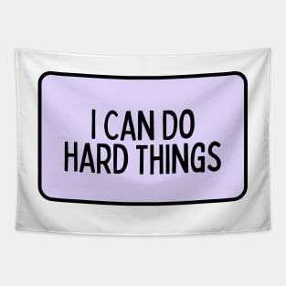 I Can Do Hard Things - Inspiring Quotes Tapestry