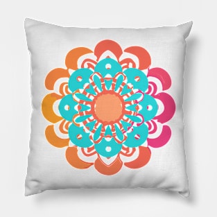 mandala Clamber Paint Pillow