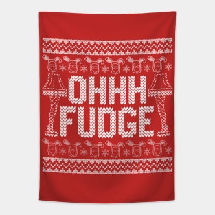 OHHH Fudge Ugly Sweater Tapestry