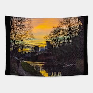 Birmingham Sunset Tapestry