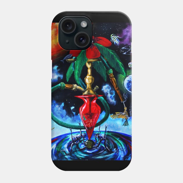 cosmic hookah Phone Case by Bertoni_Lee