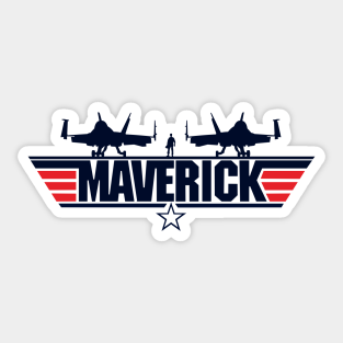 Top Gun Maverick Stickers Teepublic