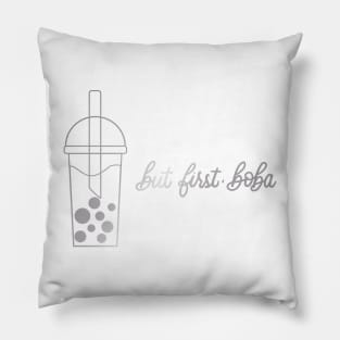 But First, Boba in Silver Pillow