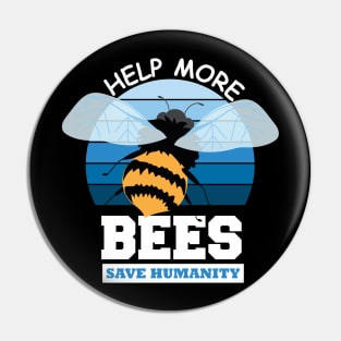 Save The Bees Pin