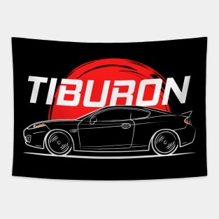 The Racing New Tiburon Coupe Restyling Tapestry