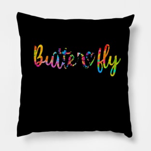 Colourful Butterfly Pillow