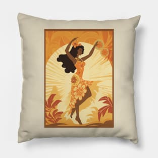 Hula Dancer Pillow