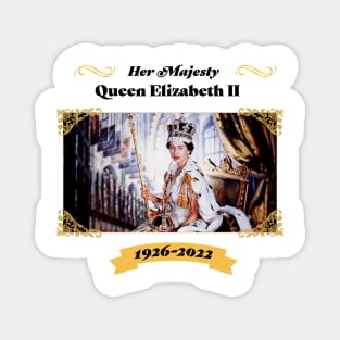 RIP Queen Elizabeth II Magnet