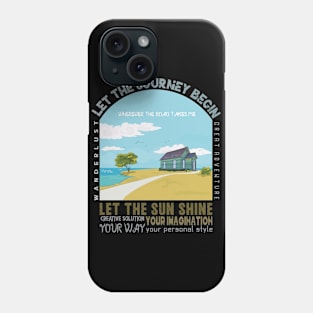 Let the journey begin Phone Case