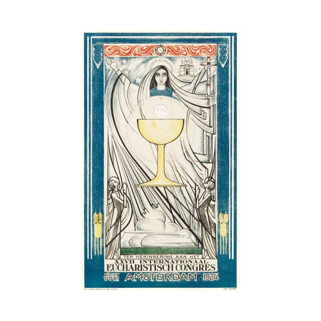 Poster for the International Eucharistic Congress (1924) by WAITE-SMITH VINTAGE ART