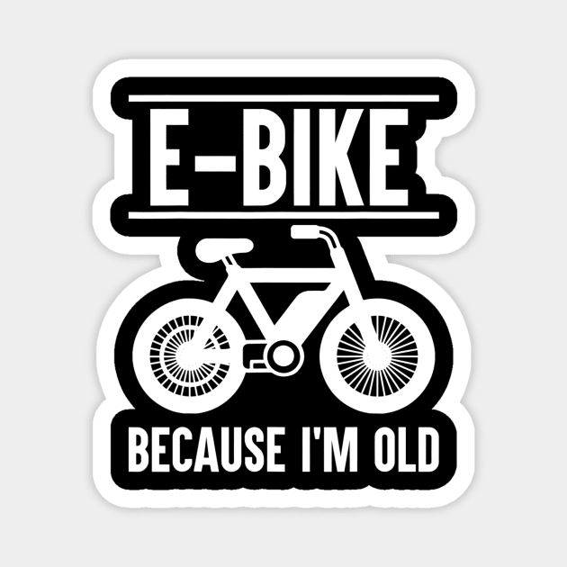 E-Bike Electric Bicycle Pedelec Gift Magnet by jordanfaulkner02