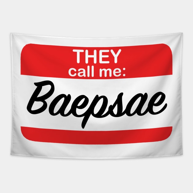 BTS - Baepsae - Nametag Tapestry by U Got Me I Got BTS