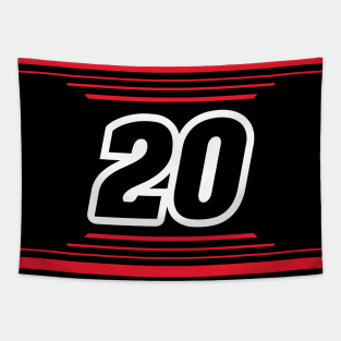 Christopher Bell #20 2024 NASCAR Design Tapestry