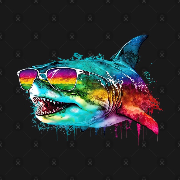 Pride Great White Shark by DaniGirls