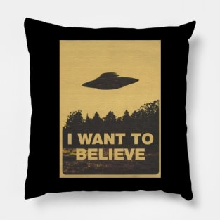 I WANT TO BELIEVE Pillow