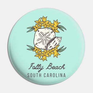 Folly Beach South Carolina SC Tourist Souvenir Pin