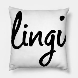 bilingual teacher Pillow