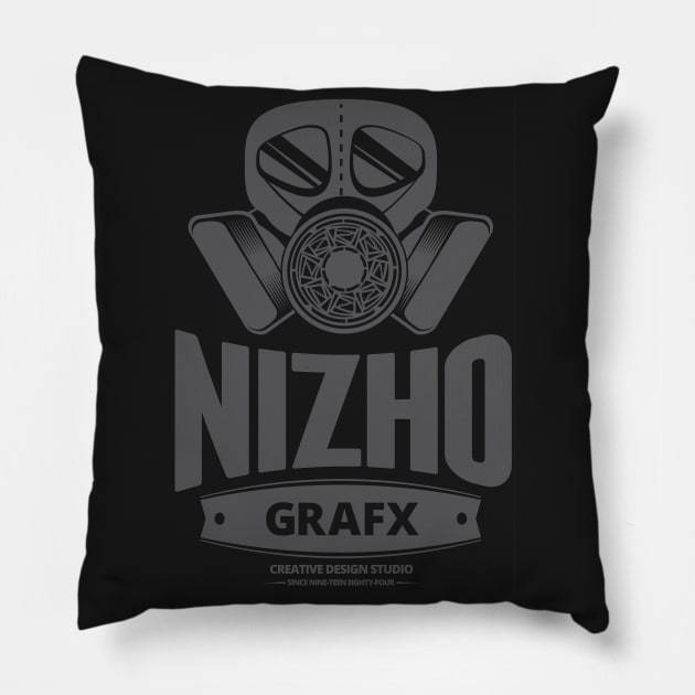 NIZHO GRAFX STUDIOS Pillow by Shawn 