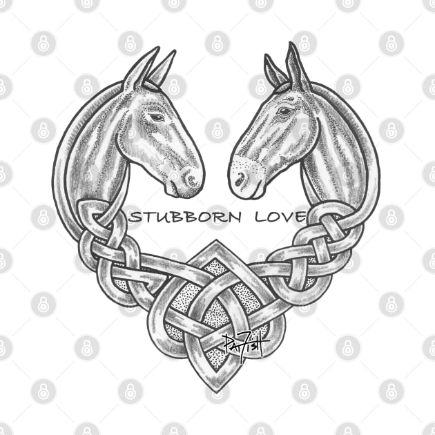 Stubborn Love Mules Celtic Heart by patfish