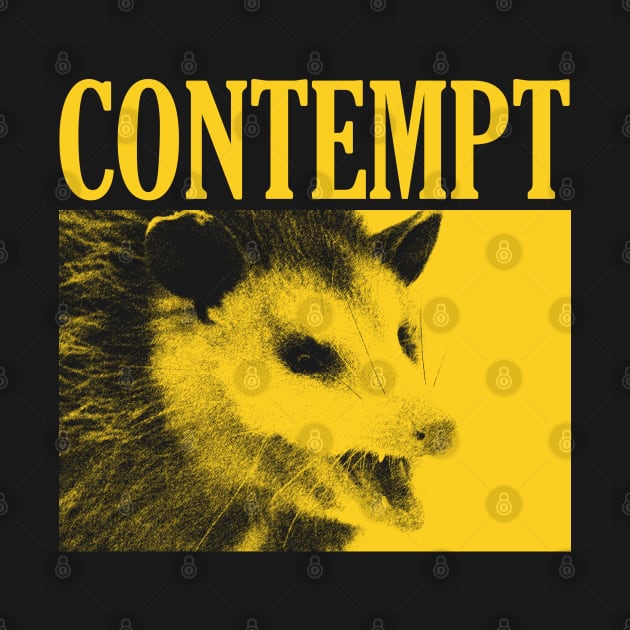 Contempt Opossum by giovanniiiii