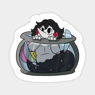 Fishbowl Mermaid! Magnet