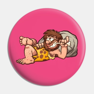 caveman relaxing Pin