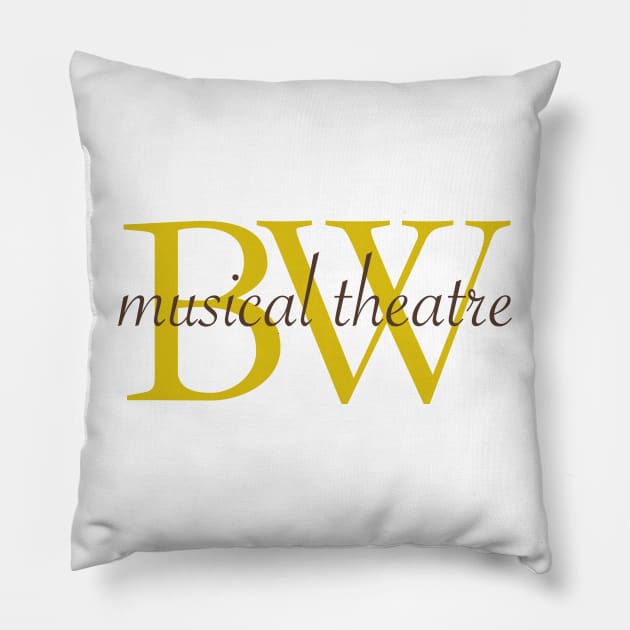 Baldwin Wallace Musical Theatre Pillow by kiramrob