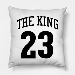 lebron james 23 the king Pillow