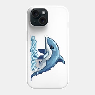 Head animal pixel art Phone Case