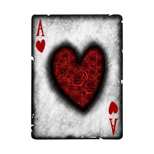 Ace of Hearts with Roses T-Shirt