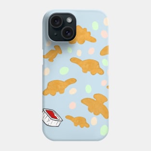 Dinosaur nuggets Phone Case