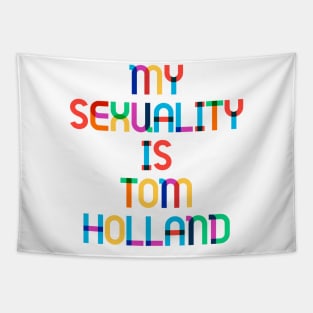 My Sexuality is Tom Holland Tapestry