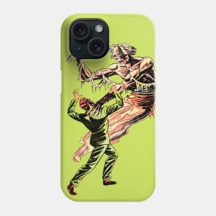 killer Ghostly Specter Attack Halloween Retro Comic Vintage Cartoon Phone Case