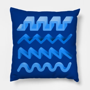 Synthesizer Waveforms for Electronic Musician Pillow