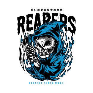 Reapers Haunted Since: A Retro and Macabre T-Shirt for Bikers and Choppers T-Shirt