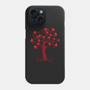 Heart Felt Tree | Valentine Love | Original Art by Cherie(c)2021 Phone Case