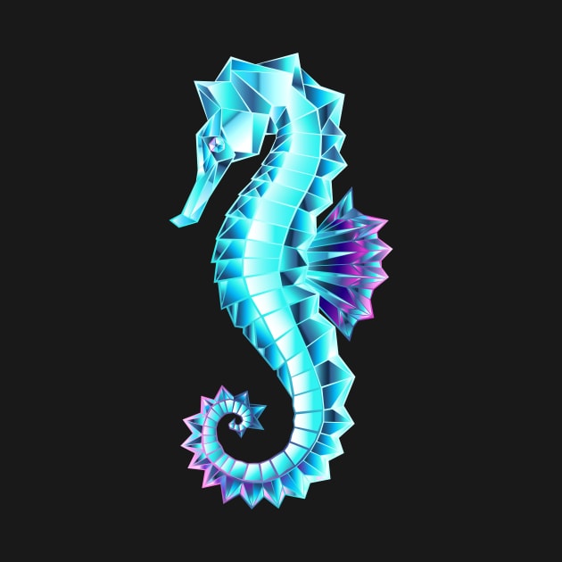 Ice Seahorse by Blackmoon9